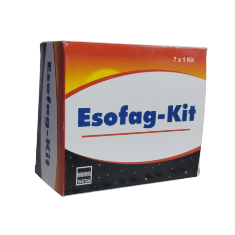 Esofag-kit-esomeprazole;clarithromycin +amoxicillin