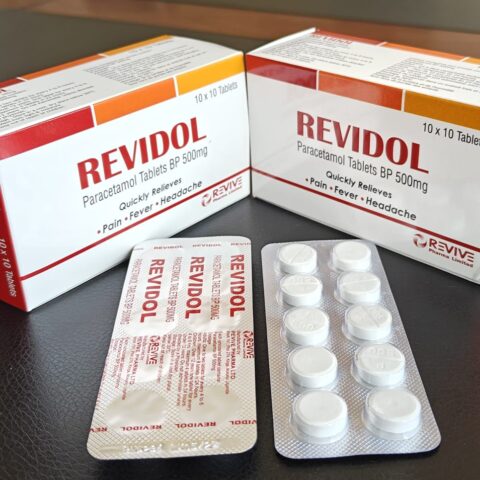 REVIDOL (PARACETAMOL)500MG TAB