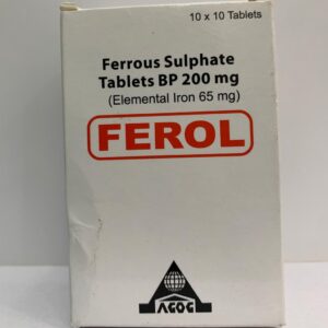 FEROL TABS -FERROUS SULPHATE