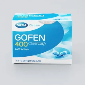 Gofen (Ibuprofen ) 400mg soft gel caps