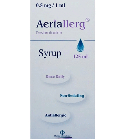 Aeriallergy(Desloratadine)syrup