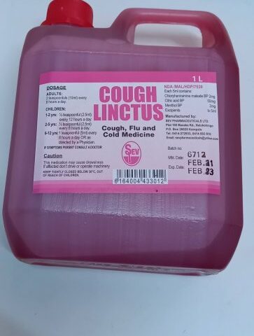 Cough linctus 1LTR
