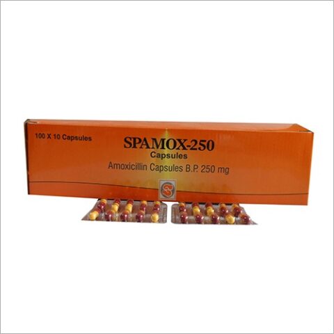 AMOXICILLIN-250mg(SPAMOX) Capsules