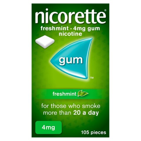 Nicorette Freshmint 4mg Gum 10's