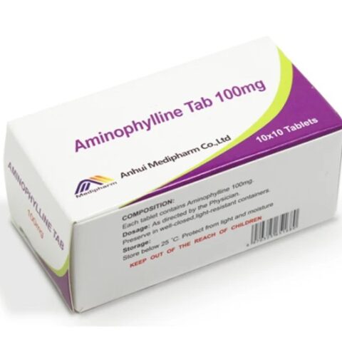 Aminophylline 100mg Agomin tablet  10’s