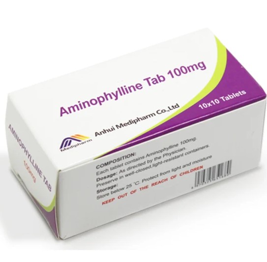 Aminophylline 100mg Agomin tablet 10’s