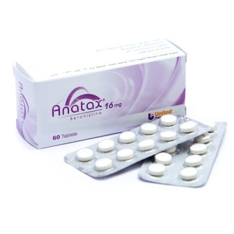 Betahistine 16mg Anatax tablet  10’s