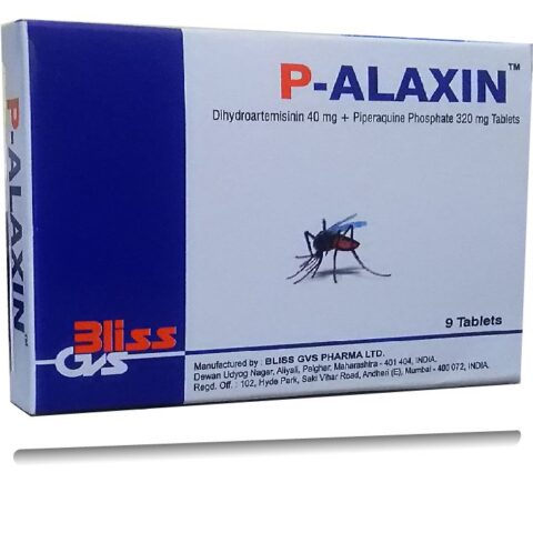 Dihydroartemisin + Piperaquin 40/320mg Tablets P‐Alaxin 9's