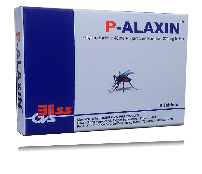 Dihydroartemisin + Piperaquin 40/320mg Tablets P‐Alaxin 9's