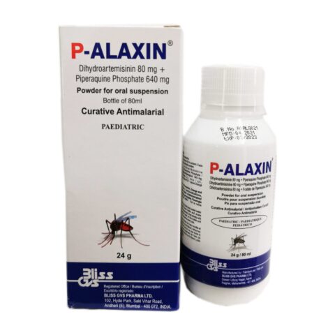 Dihydroartemisin+Piperaquin 80/640mg P‐Alaxin Syrup