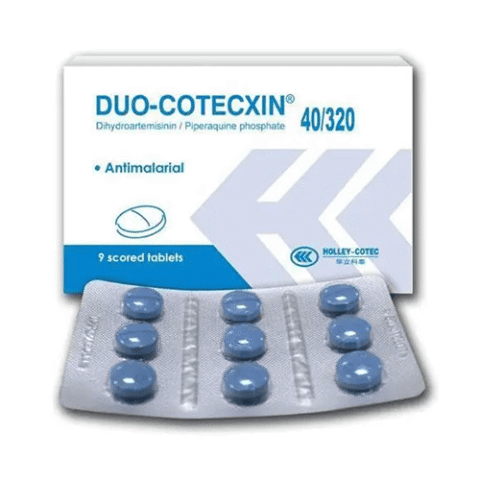 Dihydroartemisin/ Piperaquine Duo‐Cotexcin Tablets 40/320 9's