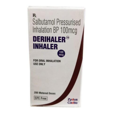 Salbutamol 100mcg Derihaler Inhaler