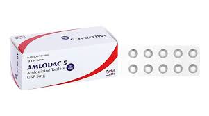 Amlodipine 5mg Tablets Amlodac 5 10's