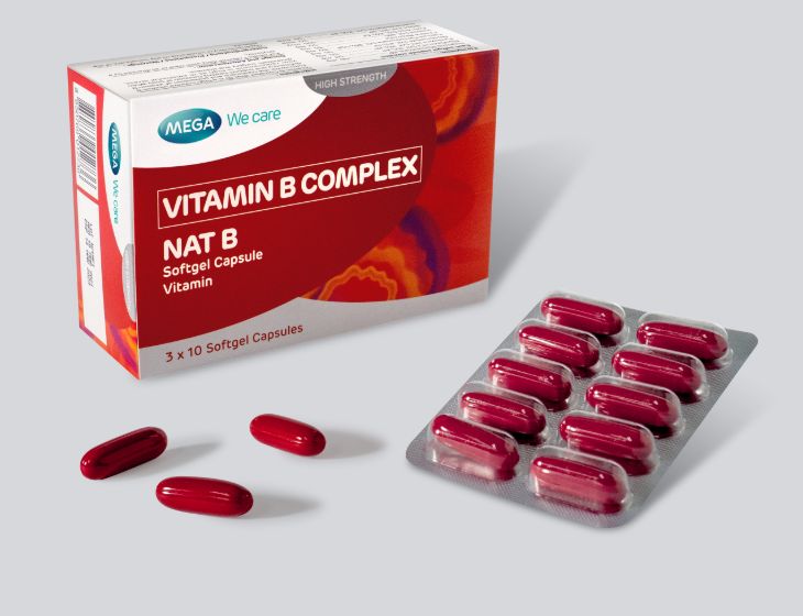 Vitamin B Complex NAT B Capsules 10's