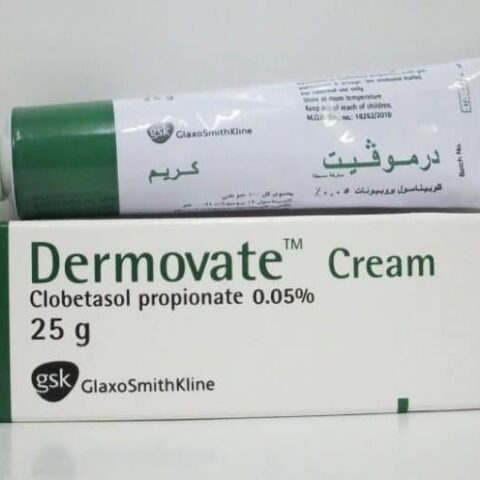 Clobetasole 0.05% Dermovate Cream 25g