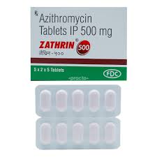 Azithromycin 500mg Tablets Zathrin 500 3's