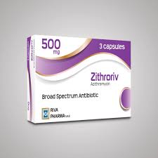 Azithromycin Zithroriv 500mg Tablets 3's