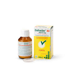 Dafraclav  Amoxicillin Clavulanic Acid Syrup 200/28mg  70ml