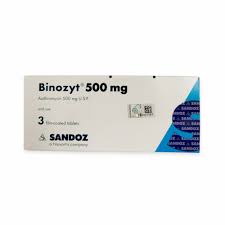 Azithromycin 500mg Binozyt Tabs 3's