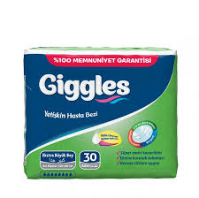 Giggles Adult Diapers Large 30's
