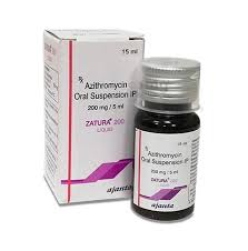 Azithromycin 200mg/5ml Azitro Suspension