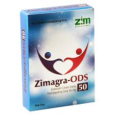 Sildenafil 50mg Tablet Zimagra ODS 1's