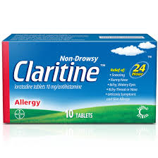 Loratidine 10mg Claritin Tablets 10's