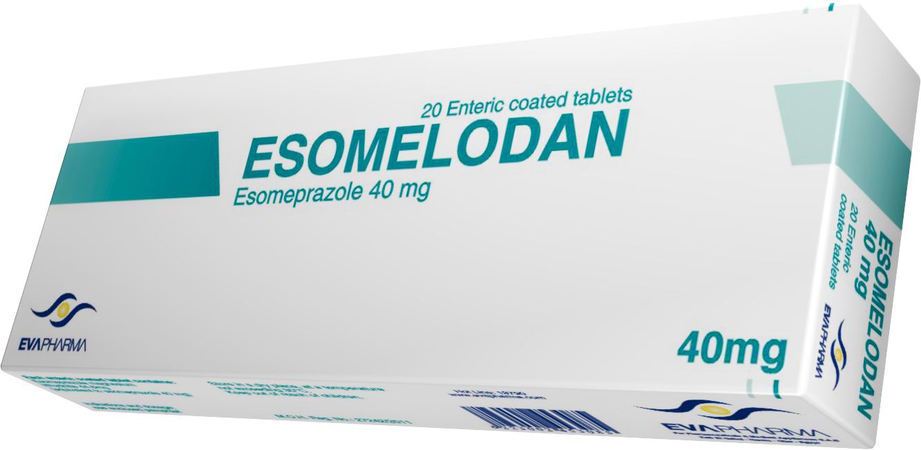Esomeprazole 40mg Tablets Esomelodan 10's