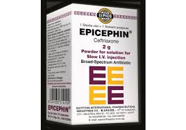 Ceftriaxone Injection Epicephin 2g