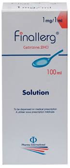 Cetrizine Finallerg  syrup 100ml