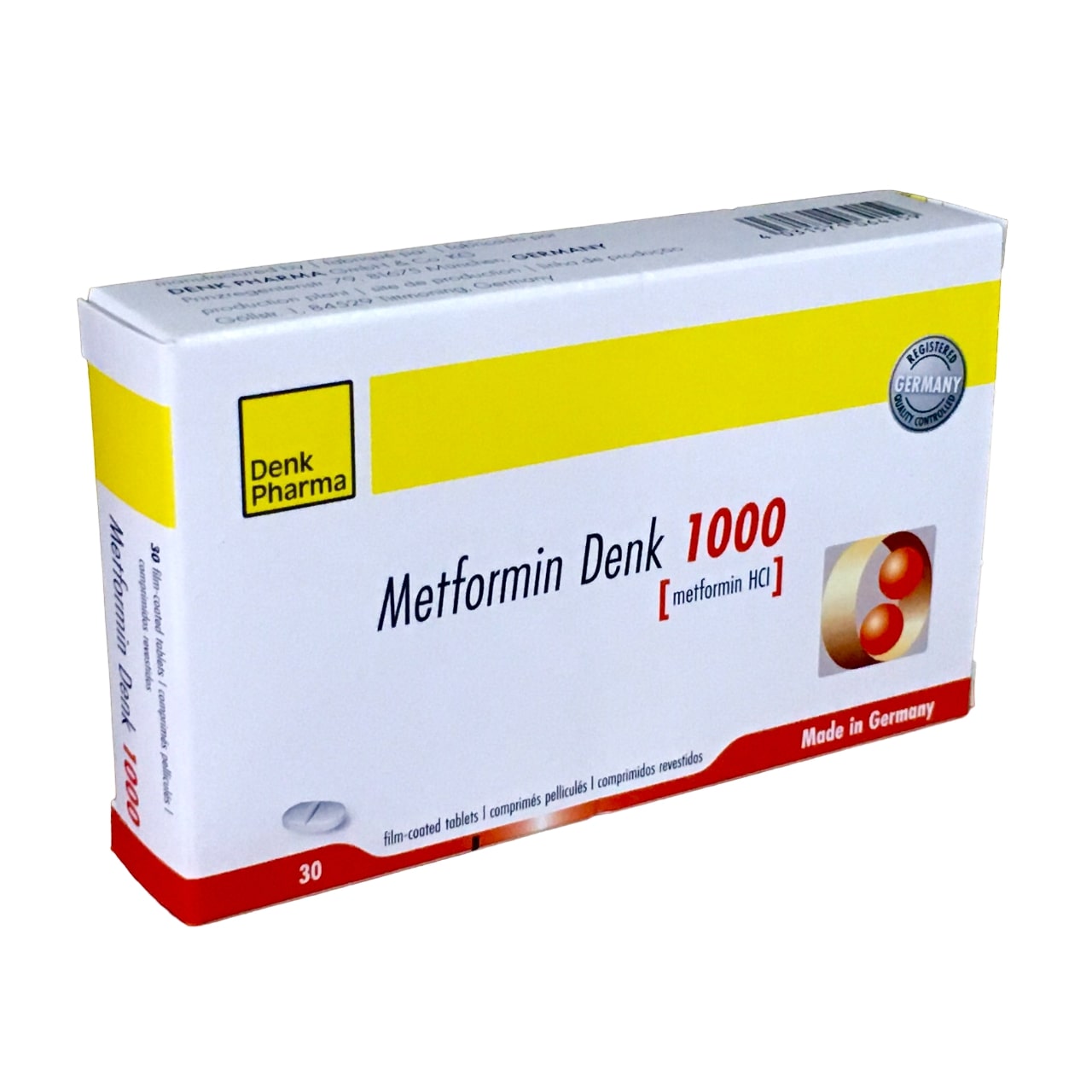 Metformin 1000mg Metformin Denk 1000 10's