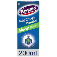 Benylin Wet Cough Menthol Mucus Relief