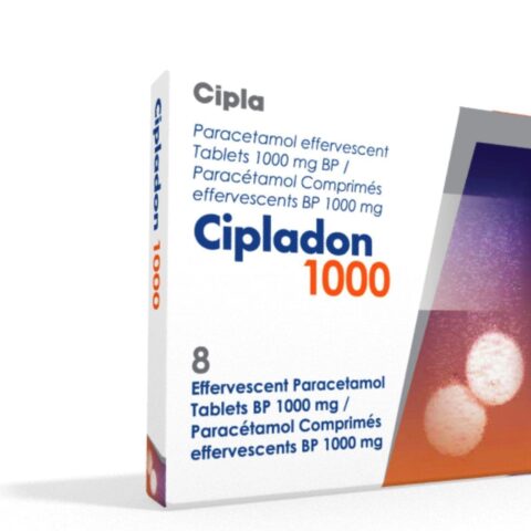 Paracetamol Effervescent Tablets 1000mg Cipladon 1000 8's