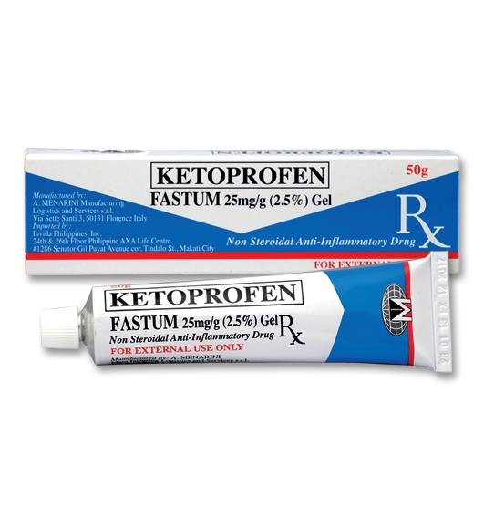 Ketoprofen Fastum Gel 50g