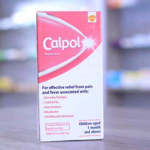 Paracetamol Suspension 120mg/5ml  Calpol 100ml