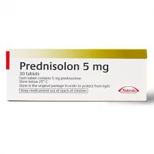 Prednisolone 5mg KAM PREDSOL tablets 10’s