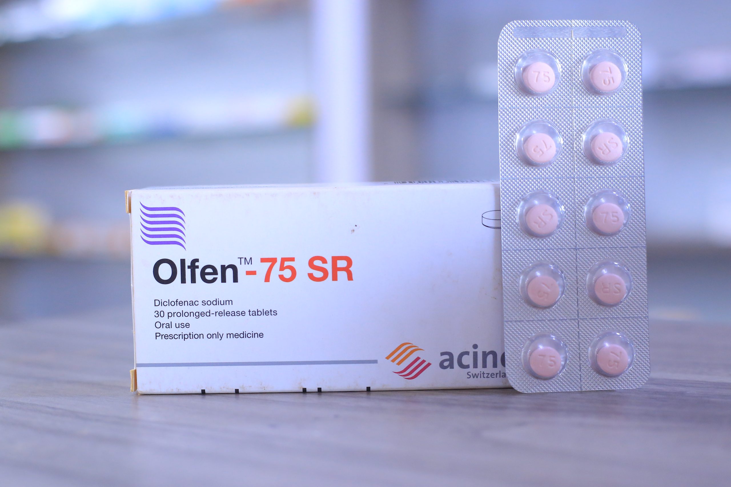 Diclofenac 75mg Olfen SR 10’s