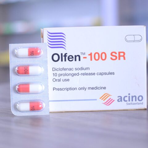Diclofenac  100mg Olfen SR  10’s