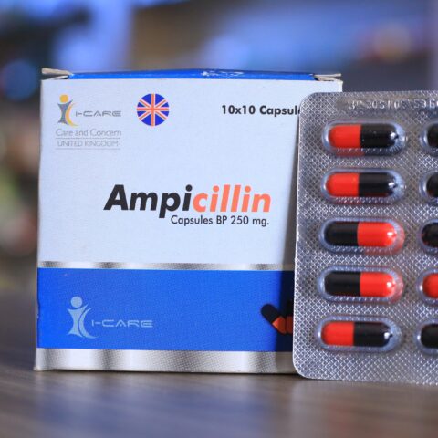 Ampicillin 250mg capsules