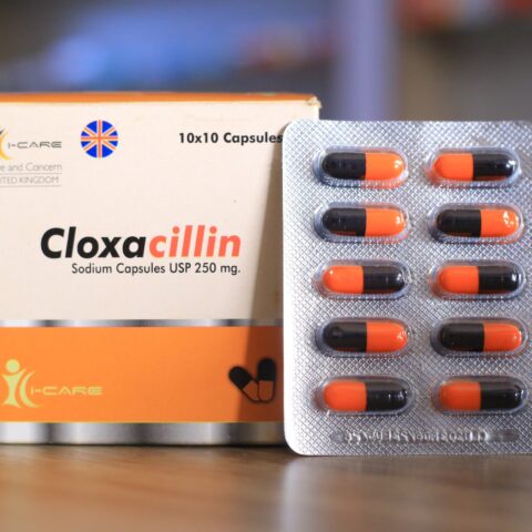 Cloxacillin 250 caps