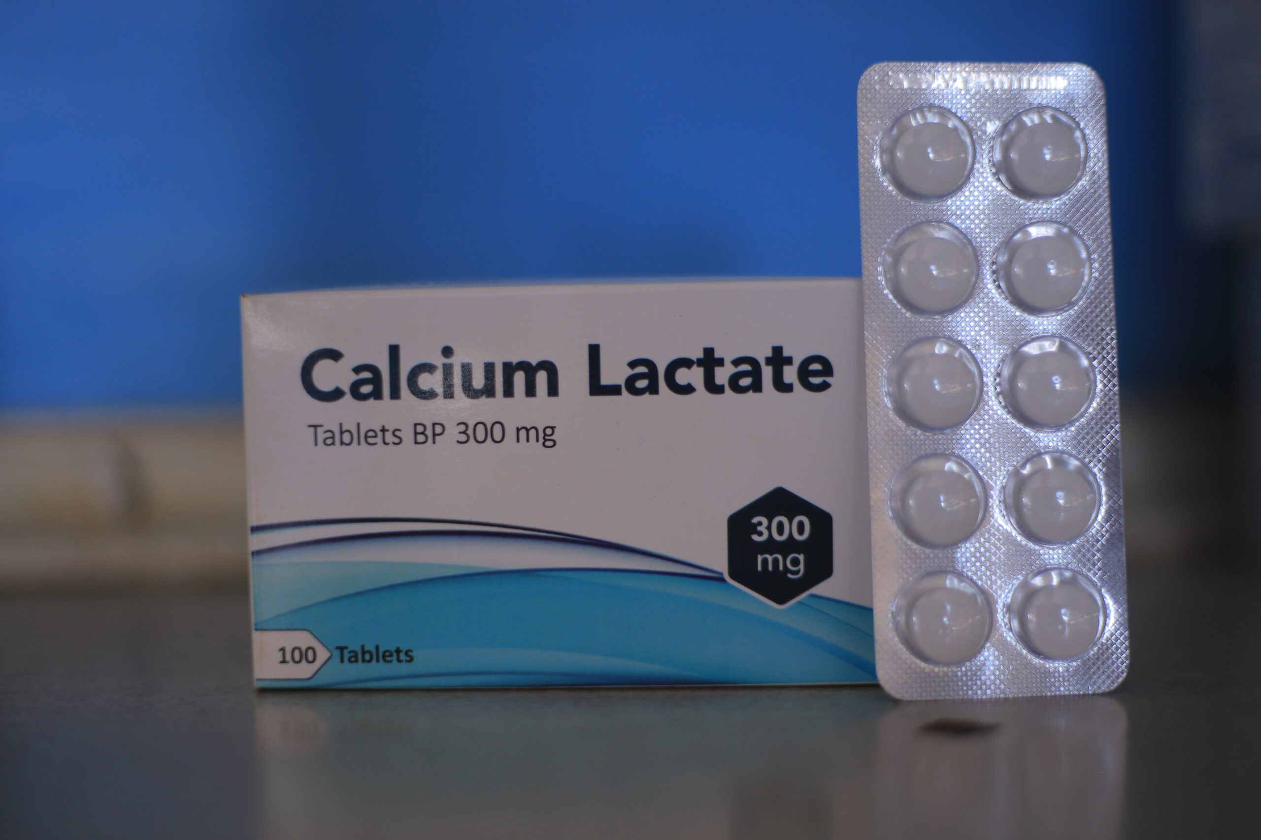 Calcium lactate tabs 300mg