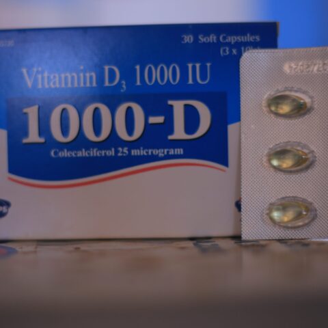 Vitamin D capsules