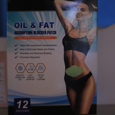 Oil & fat absorption blocker patch