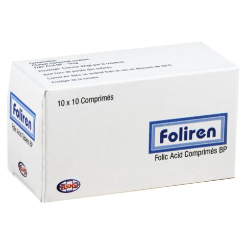 Foliren folic acid tablets