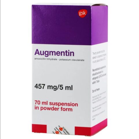 Augmentin syrup 457 mg/5ml