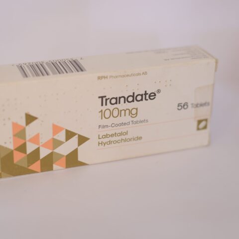 Trandate 100mg labetalol hydrochloride tabs