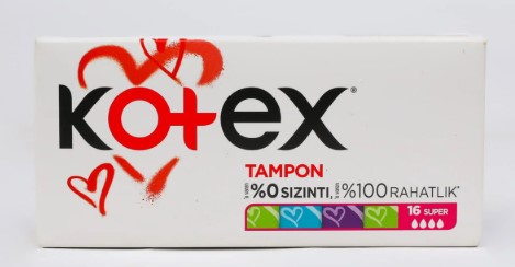 kotex tampons super