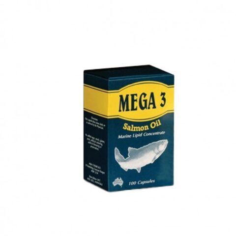 Mega 3 Salmon Oil Capsules 100’s