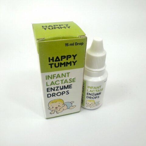 Happy Tummy Infant Lactase Enzyme Drops.