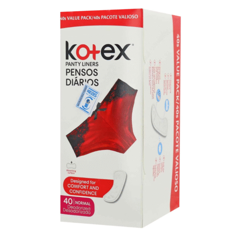 Kotex pantiliners 20’s for 7000shs